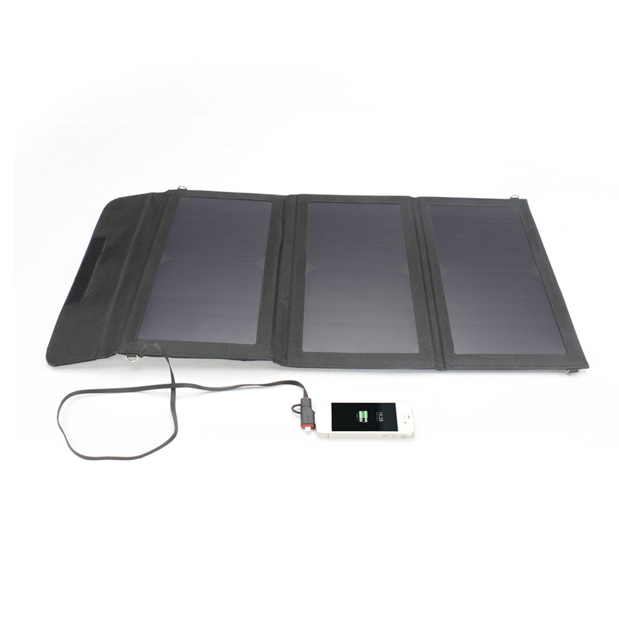 18w 3-panel Folding Solar Charger